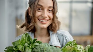 ผู้หญิงบร็อคโคลี่